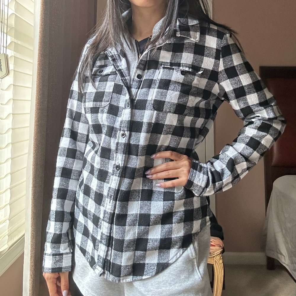 FLANNEL ZIPPER JACKET